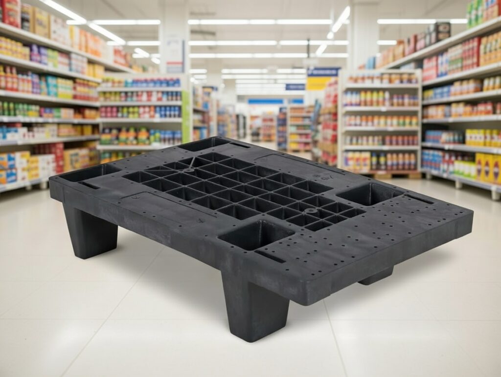 Kunststof displaypallets - Transoplast Group